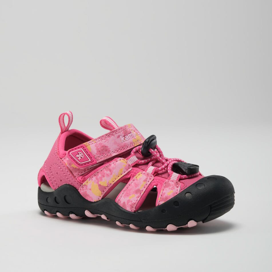 PINK,PINK : Crab Print - Kids' Closed-Toe Sandals Main View