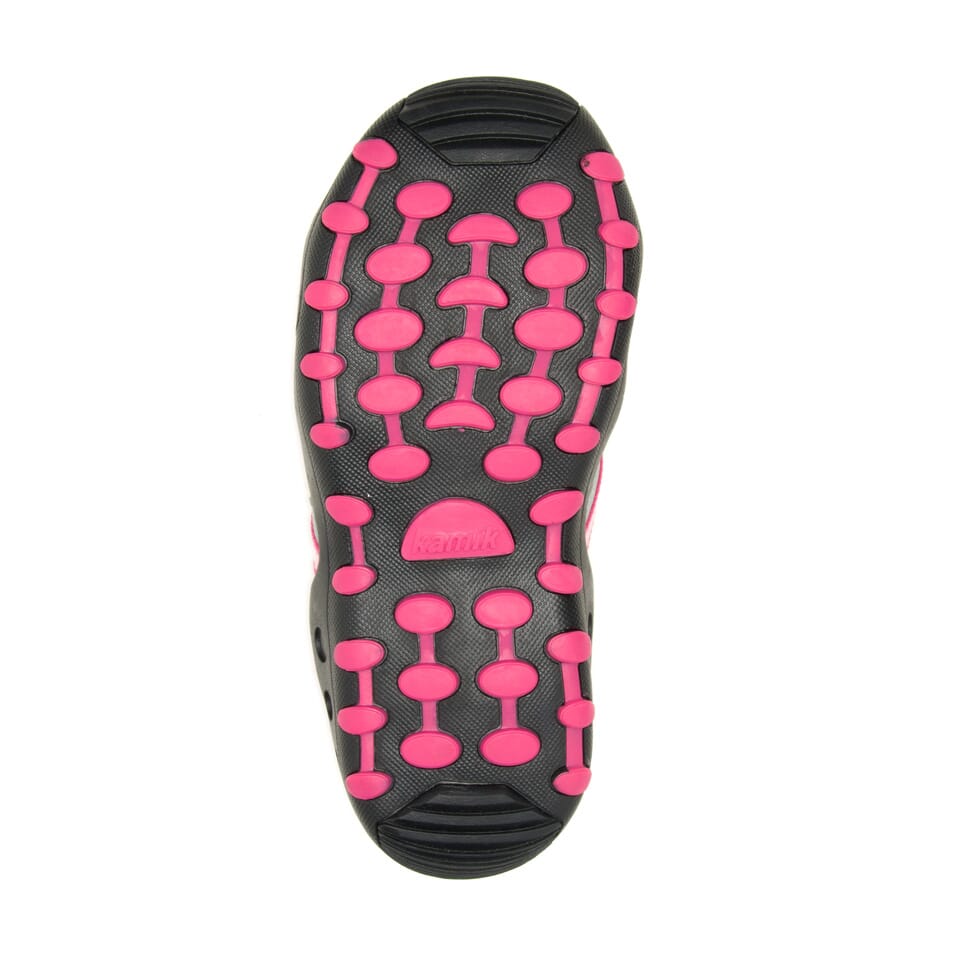 GRAY/PINK,GRAY/PINK : Crab - Kids' Closed-Toe Sandals Sole View