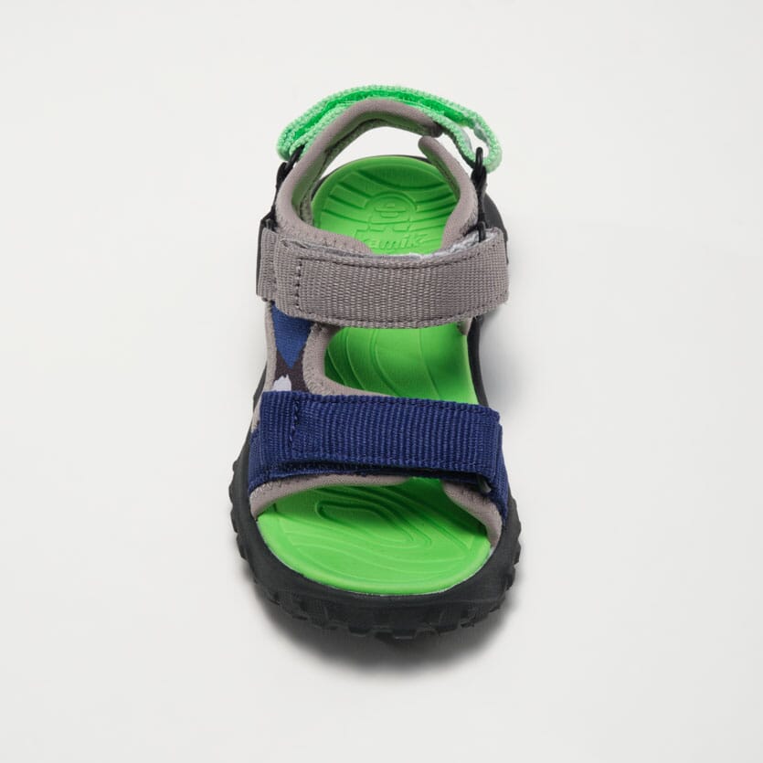 BLACK/CHARCOAL, : Harbor T - Toddlers' Open-Toe Sandals Sole View
