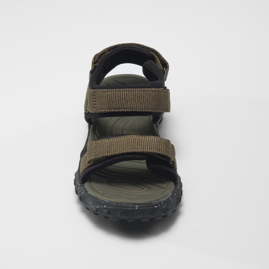 DARK OLIVE, : Harbor - Kids' Open-Toe Sandals Sole View