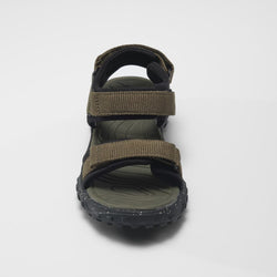 DARK OLIVE, : Harbor - Kids' Open-Toe Sandals Sole View