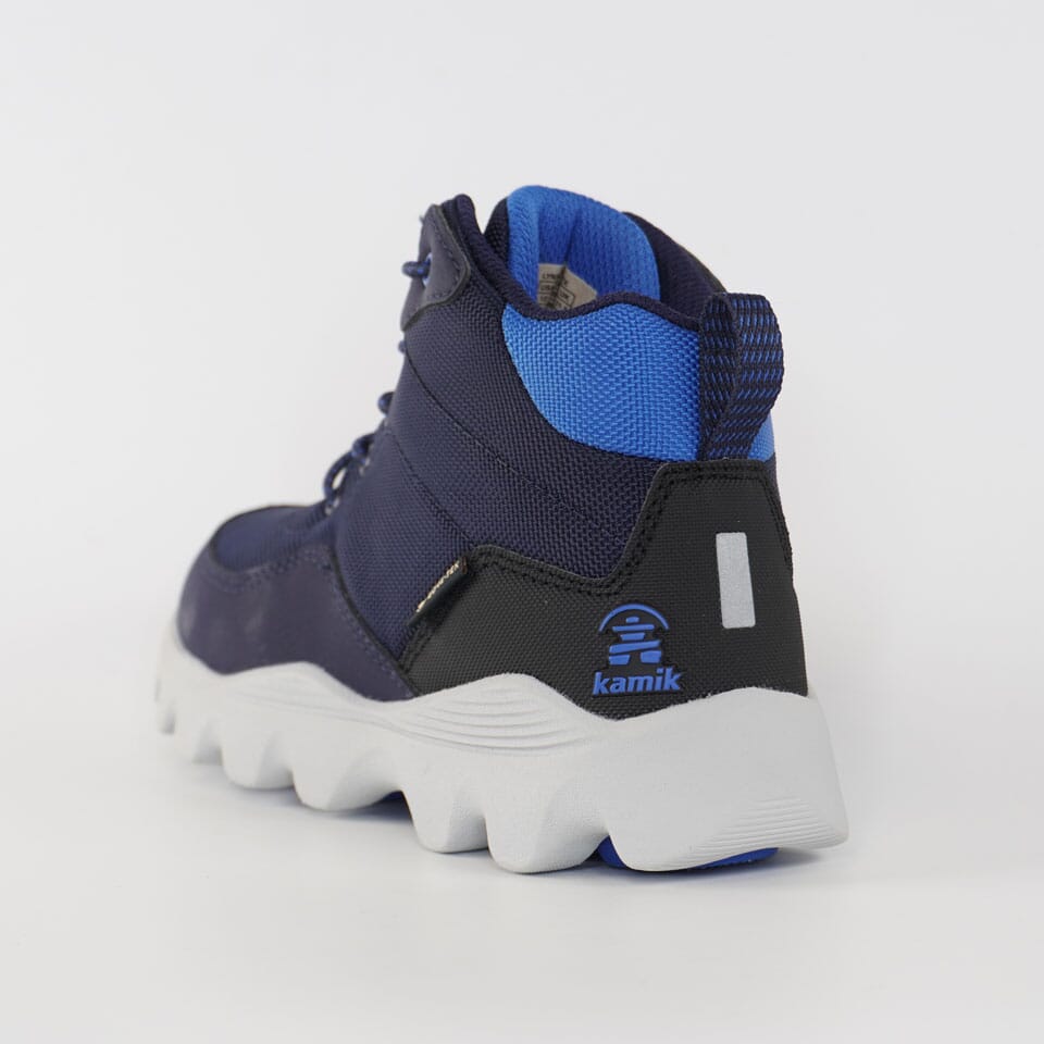 NAVY, : Lynx Mid GTX - Kids' Fall Shoes Sole View
