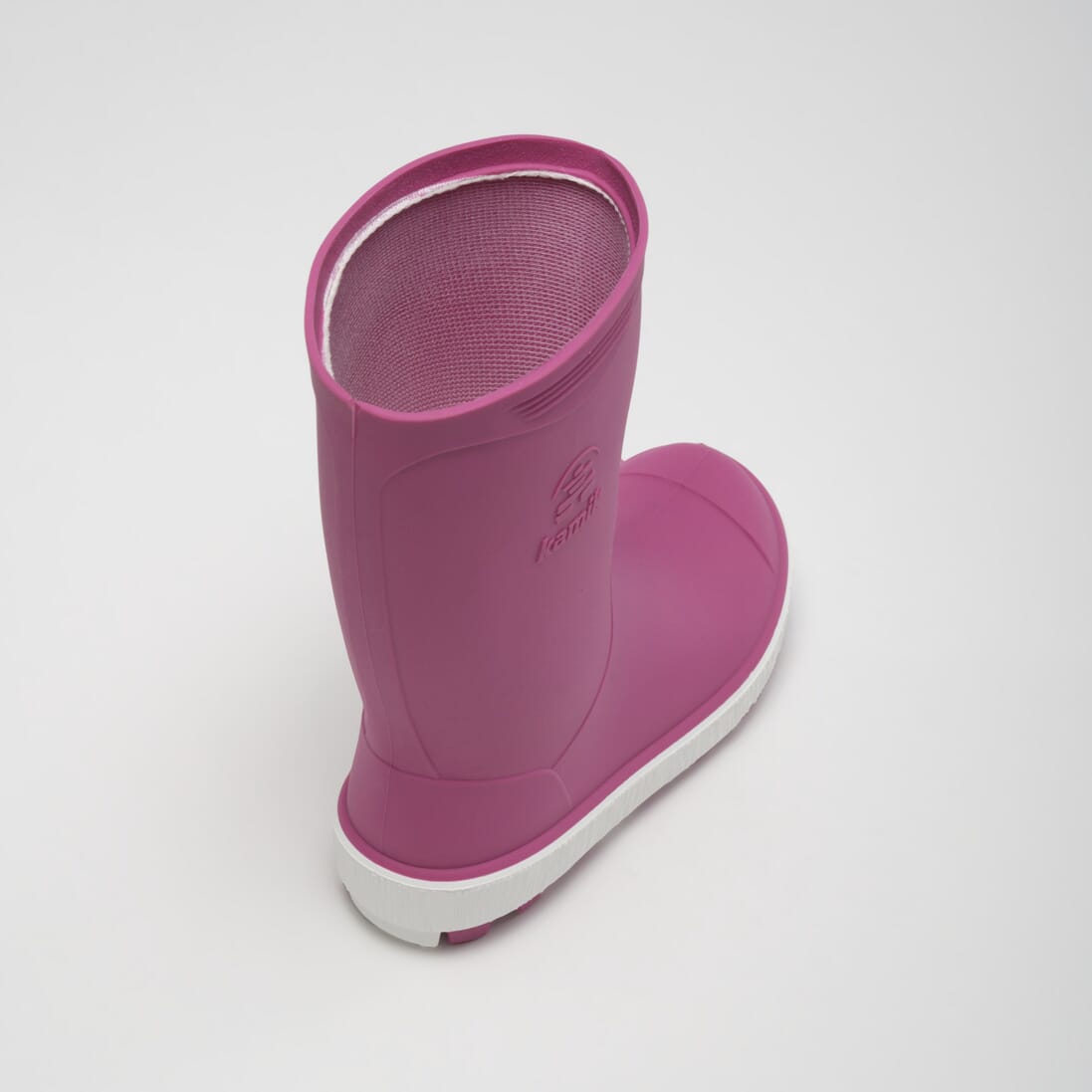 MAGENTA,MAGENTA : Riptide - Kids' Rain Boots Inside View