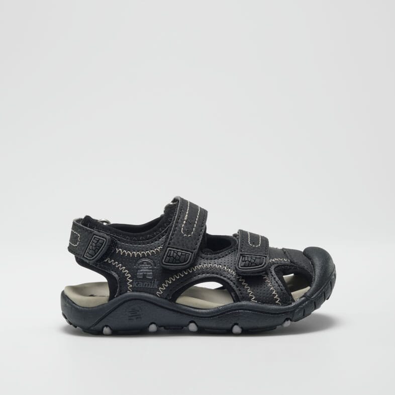 BLACK,BLACK : Seaturtle 2 - Kids' Closed-Toe Sandals Sole View