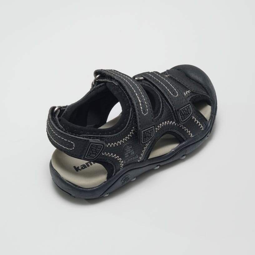 BLACK,BLACK : Seaturtle 2 - Kids' Closed-Toe Sandals Inside View