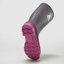 CHARCOAL/MAGENTA,CHARCOAL/MAGENTA : Stomp - Toddlers Rain Boots Alternate View