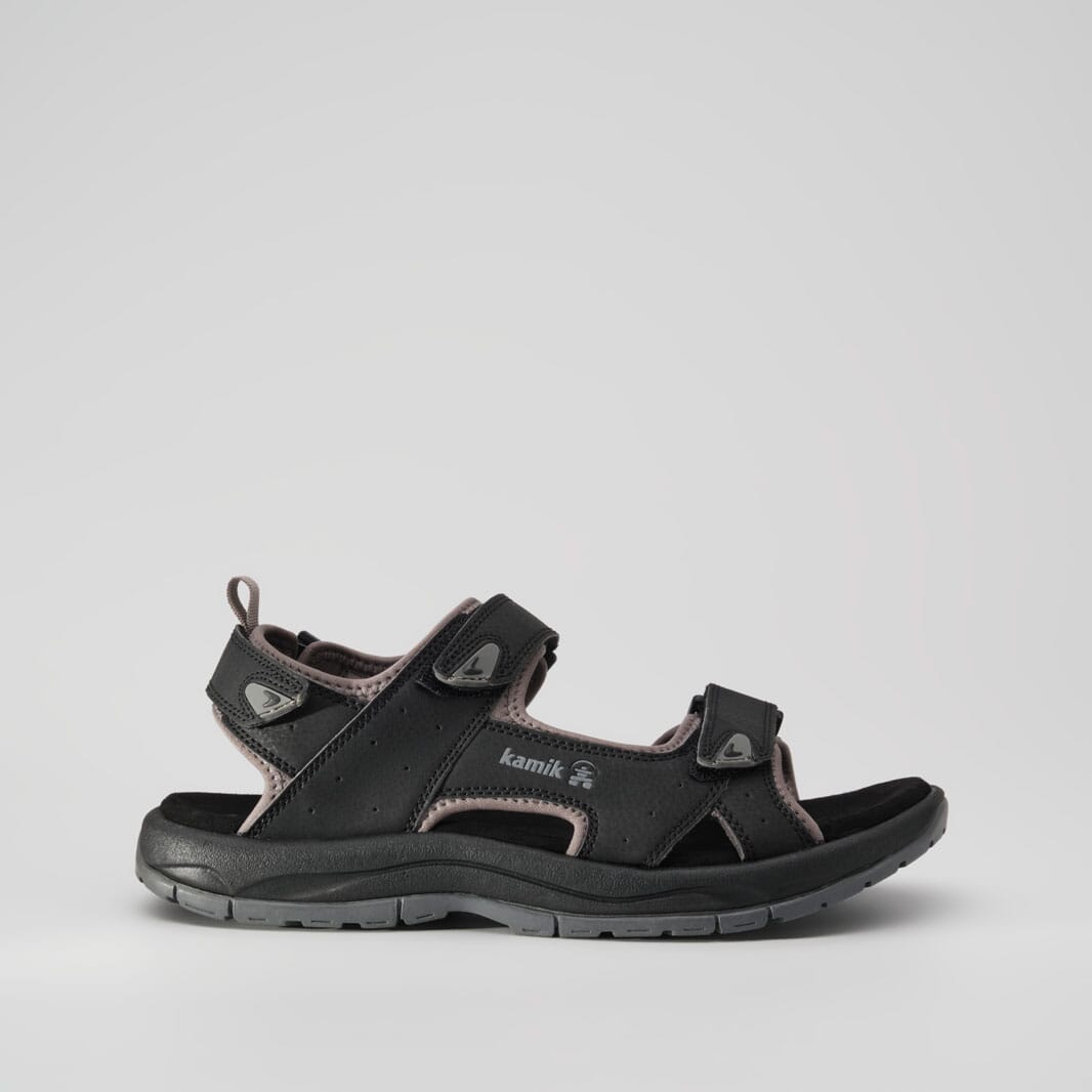BLACK, : Kibo - Men's Sandals Inside View