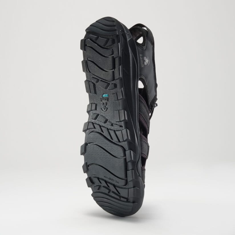 BLACK, : Solstice - Mens' Closed-Toe Sandals Alternate View 3