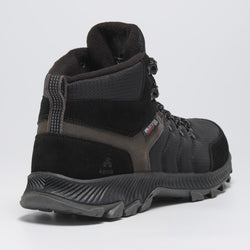 BLACK,BLACK : Men's TERRAIN MID Alternate View 2