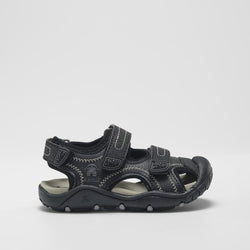 BLACK,BLACK : Seaturtle 2 - Toddlers Closed-Toe Sandals Sole View